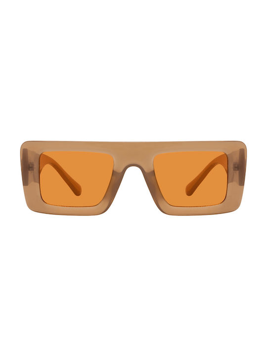 Sonnenbrillen mit Braun Rahmen und Braun Linse Pd-01