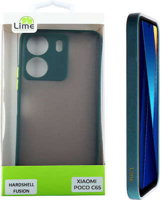 Lime Back Cover Plastic / Silicone Durable Green (Redmi 13C 4G / Poco C65 4G)