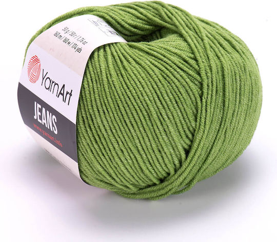 YarnArt Jeans Mixed Green 160m 50gr