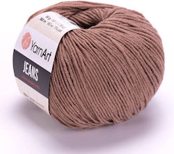 YarnArt Jeans Μεικτό Καφέ 160m 50gr