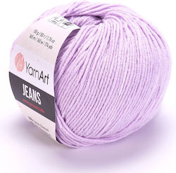 YarnArt Jeans Bruttogewicht Lila 160m 50g Strickgarn YarnArt Jeans Bruttogewicht Lila 160m 50g Strickgarn