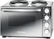 Rommelsbacher Cuptor Electric Mic 30lt Cu 2 Plite Negru