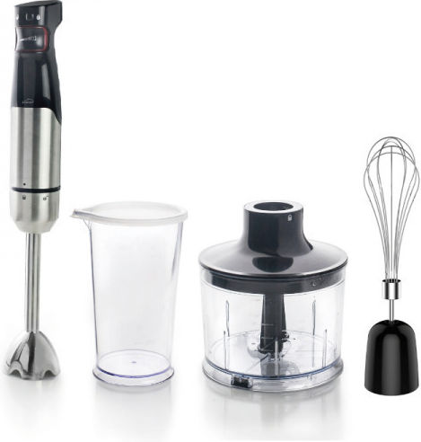Lacor Blender De Mână Cu Tijă Din Inox 1000W Negru