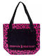 Greenwich Polo Club Fabric Beach Bag Fuchsia