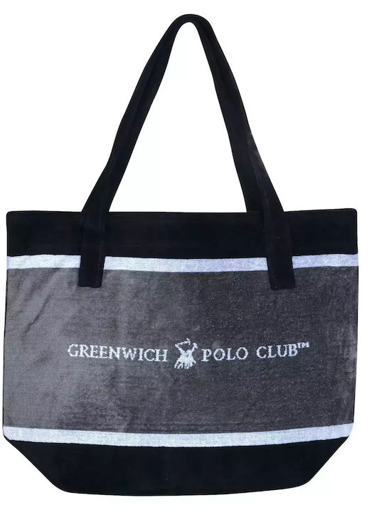 Greenwich Polo Club Fabric Gray Beach Bag