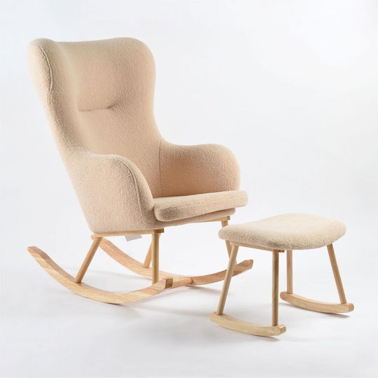 Baby Adventure Teddy Beige Nursing Rocking Chair