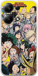 My Hero Academia Back Cover Silicone Multicolour (Redmi Note 13 4G)