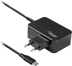 Akyga AK-ND-82 90W 20V USB-C με Καλώδιο Τροφοδοσίας