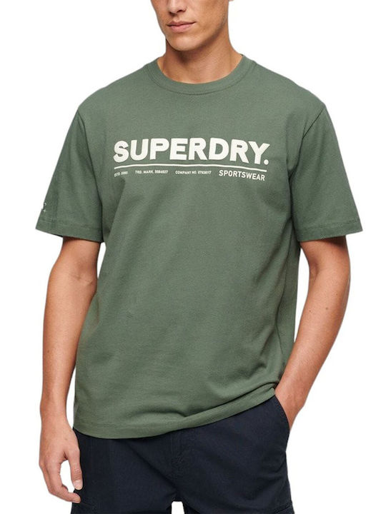 Superdry Bluza Bărbătească cu Mânecă Scurtă Ladi