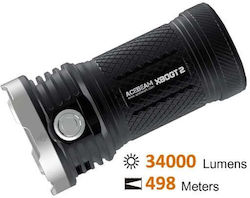Acebeam Wasserdicht Wiederaufladbare Taschenlampe LED 34000lm