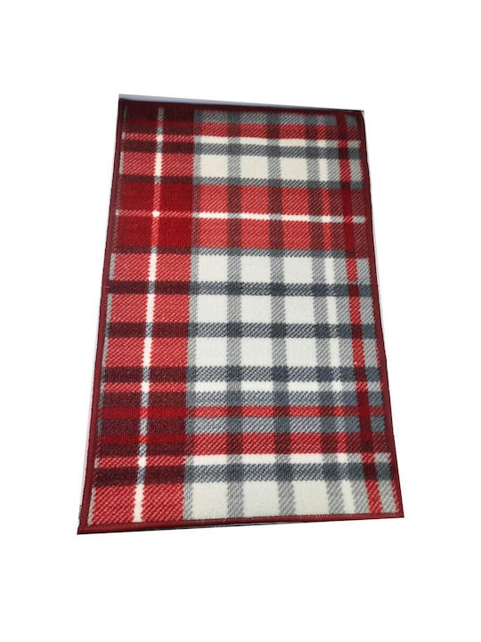 Amo La Casa Rug Rectangular Red