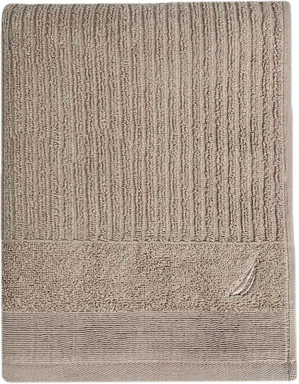 Nautica Prosop de corp 70x140cm. Maro Greutate 570gr/m²