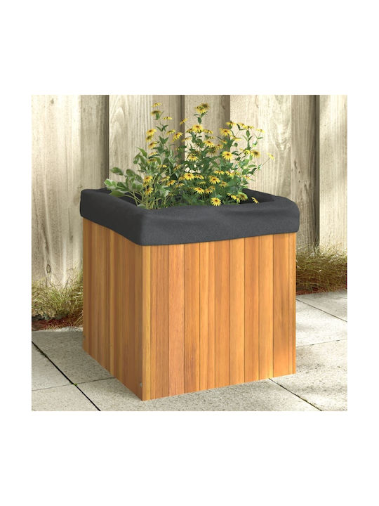 vidaXL Κήπου Planter Box 45x45cm Coffee 366502