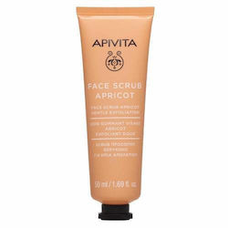Apivita Mild Exfoliating Face Scrub with Apricot 50ml
