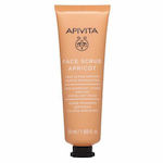 Apivita Mild Exfoliating Face Scrub cu caise 50ml