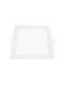 Aca Platz Vertieft LED Panel 18W mit Warmes Weiß Licht 3000K