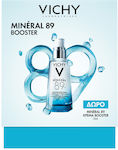 Vichy Set Mineral 89 Booster Feuchtigkeitsspendend und stärkend 50ml & Mineral 89 72h Moisturizing Boosting Cream 15ml