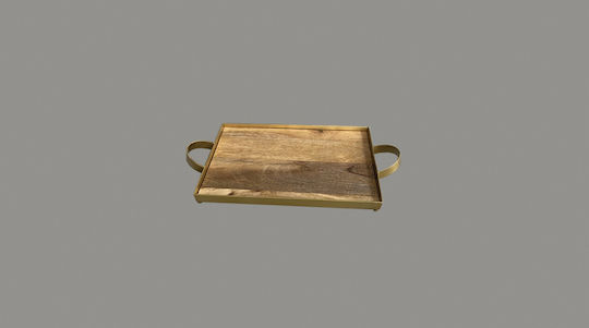 La Vista Metallic Decorative Tray