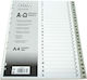 Groovy Plastic Dividers for Documents A4 with Holes