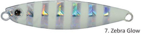 MajorCraft Jigpara Micro Momeli Artificiale Speed Slider Fluorescente No7 15gr #007 zebraglow
