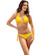 Bikini Set Bra & Slip Bottom Yellow