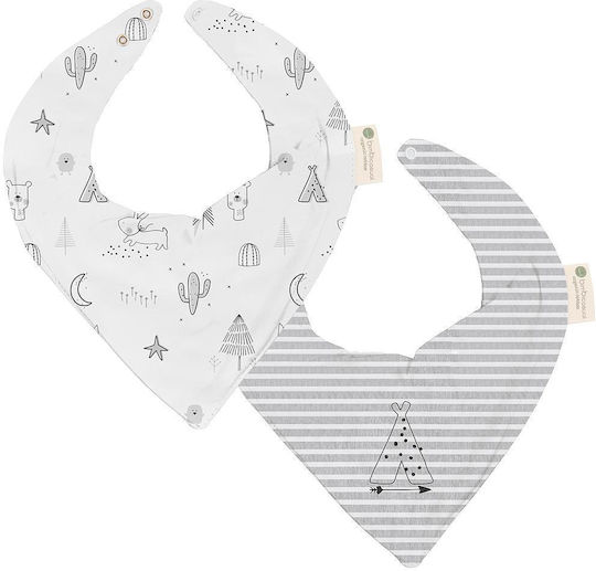 Bimbidreams Indian Waterproof Bandana Fabric Beige 2 Pieces