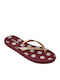 Frauen Flip Flops in Gold Farbe