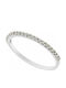 Fa Cad'oro Ring with Zircon made of White gold 14K