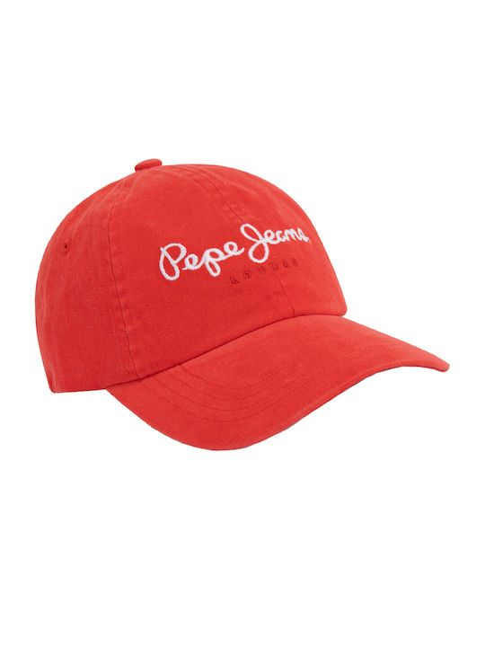 Pepe Jeans Παιδικό Καπέλο Υφασμάτινο Κόκκινο