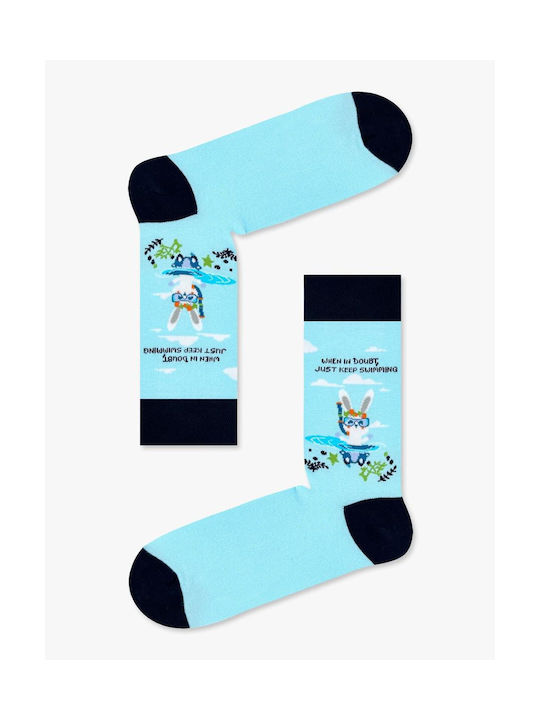 NODO Socks Light Blue