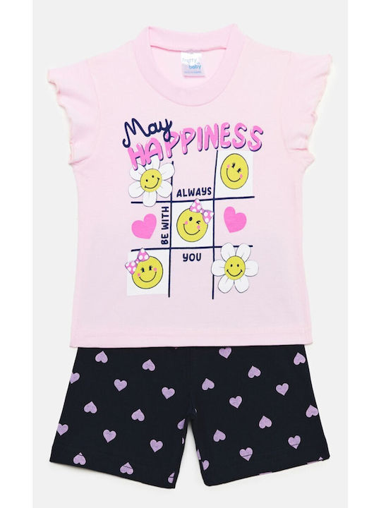 Join Pijama pentru copii De bumbac Roz