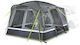 High Peak Tour 2.0 Winter Camping Tent Tunnel Grey for 3 People 350x320cm
