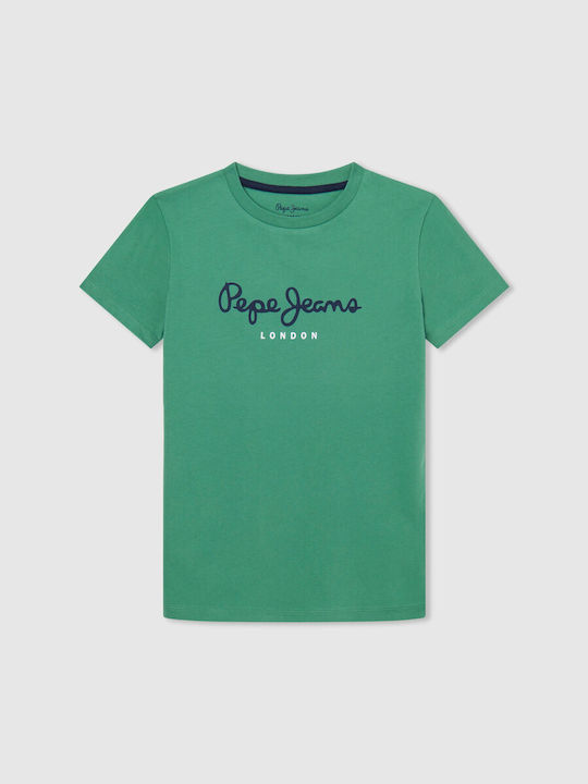 Pepe Jeans Παιδικό T-shirt Κοντομάνικο JUNGLE GREEN