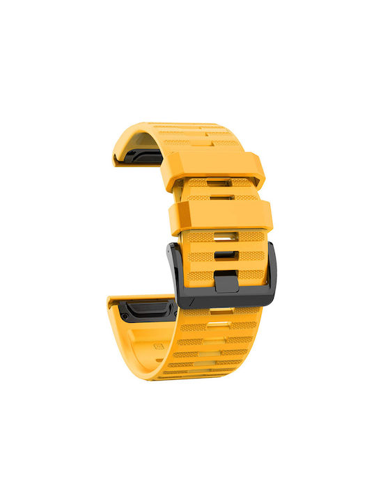 KOSTELO Rubber Strap Yellow 26mm