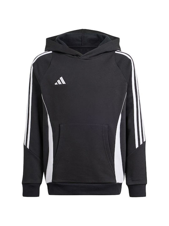 Adidas Kids Sweatshirt with Hood and Pocket Black Tiro