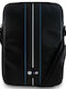 Bmw Handbag Carbon Blue Stripes Bmtb10comscakl 10 Inches Black 3666339239640