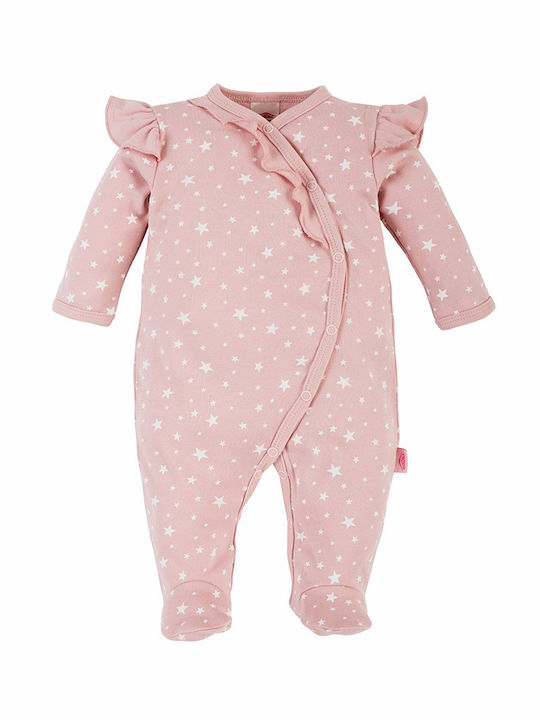 Makoma Baby Bodysuit Set Long-Sleeved Pink