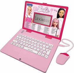 Real Fun Toys Barbie Kids Electronic Educational Laptop Tablet