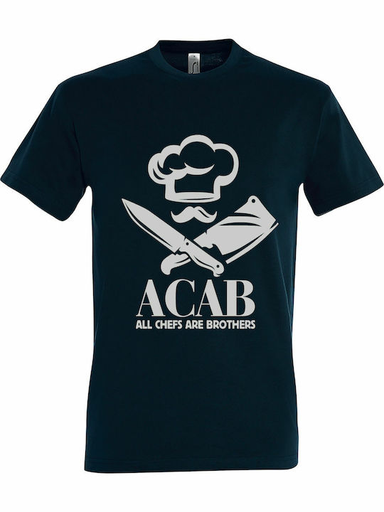 A.c.a.b., All Chefs Are Brothers Ανδρική Μπλούζα Petroleum Blue