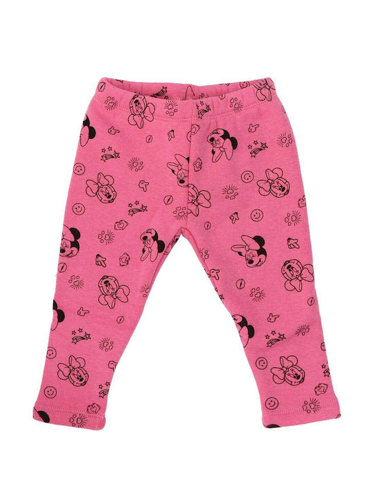 Disney Leggings pentru Copii Lung Roz