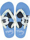 Kids' Flip Flops Mickey White Mouse