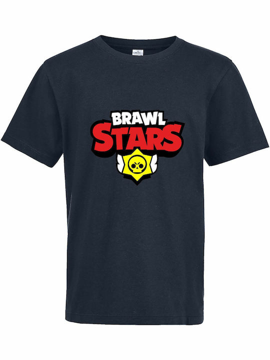 Kids' T-shirt French Navy Brawl Stars