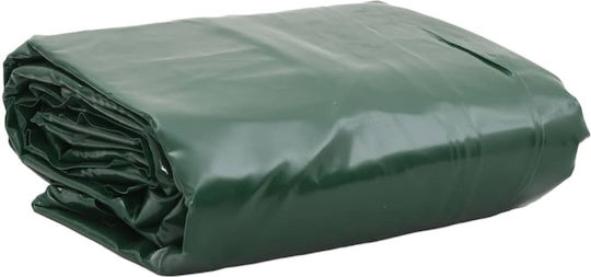 vidaXL Waterproof Tarpaulin 600gr/m² 6x4m. Heavy Duty Green