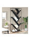 Black Bookcase 79x30x180 cm