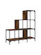 Bookcase Smoky Oak 92x30x102cm