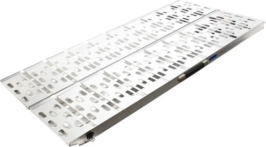 Klappbare Rollstuhlrampe 71 cm Breite Wiltoc 30254 151cm