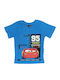 Kids' T-shirt Blue Cars