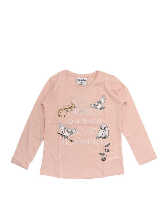 Kinderhemd Langarm Rosa