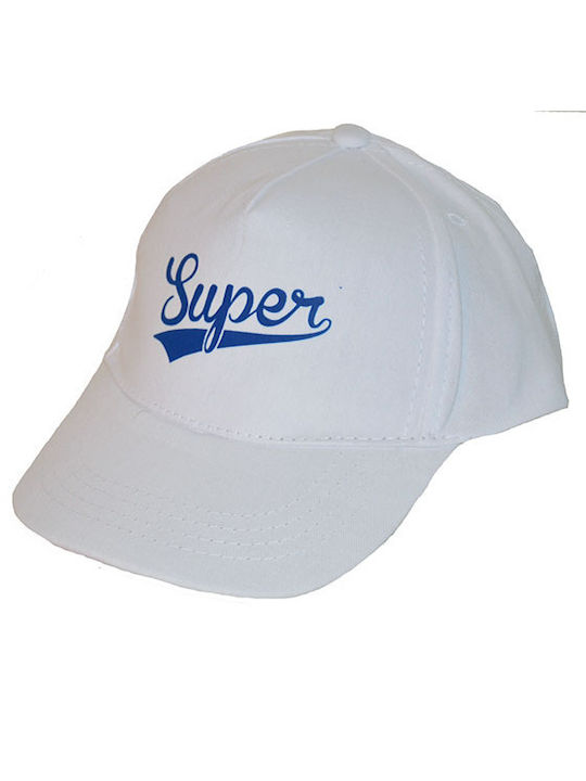 Energiers Kids' Hat Fabric White