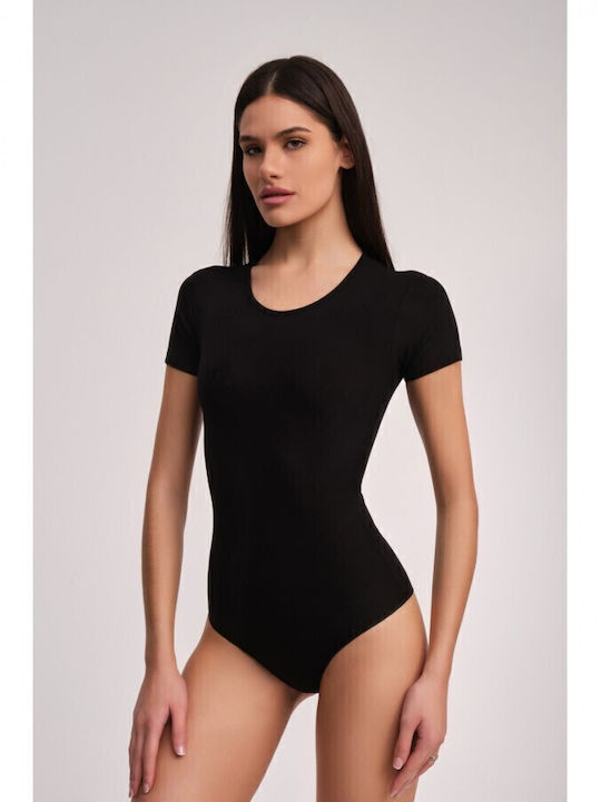 Frauen Bodysuit Schwarz